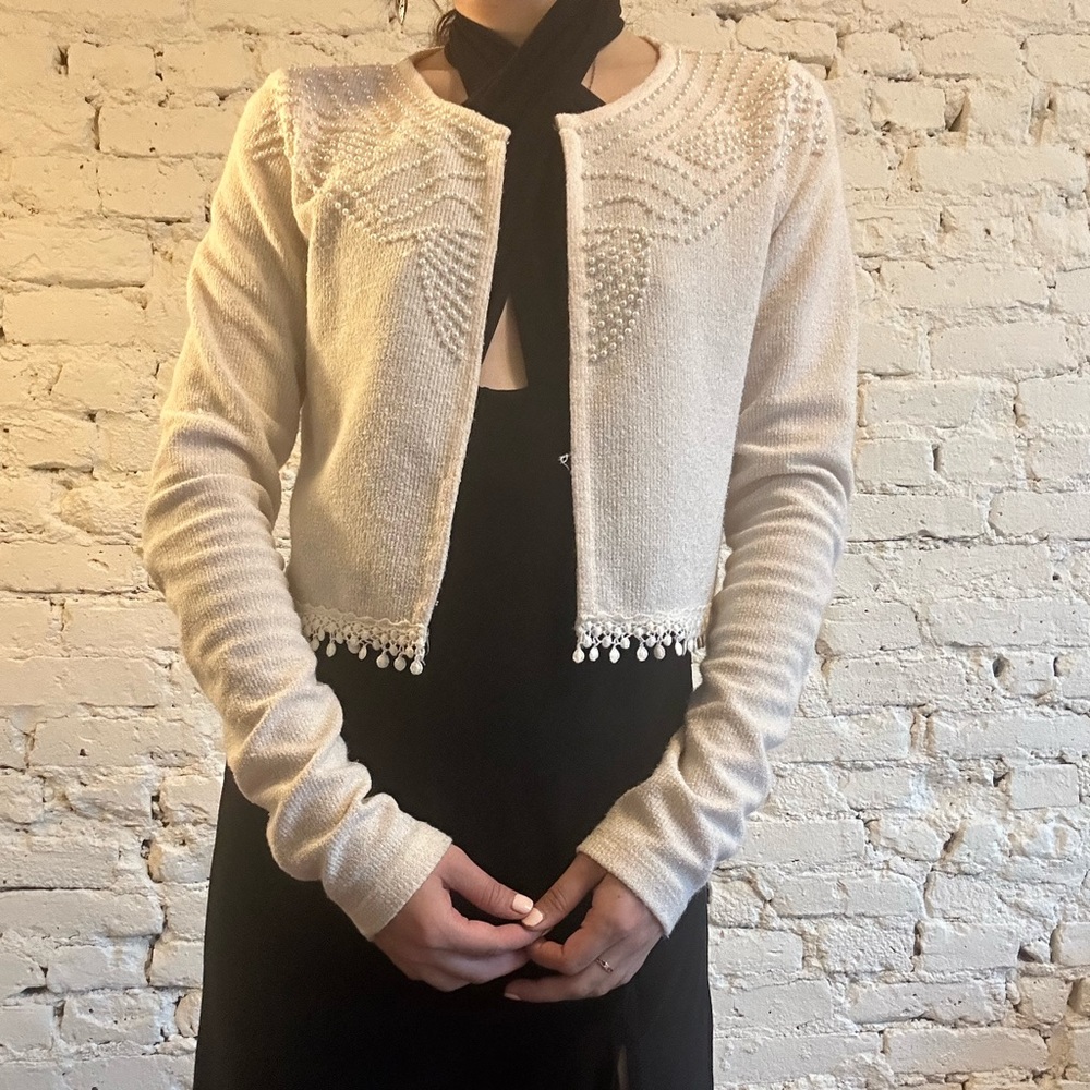 Soieblu cardigan, size- medium, fits small and extra small too